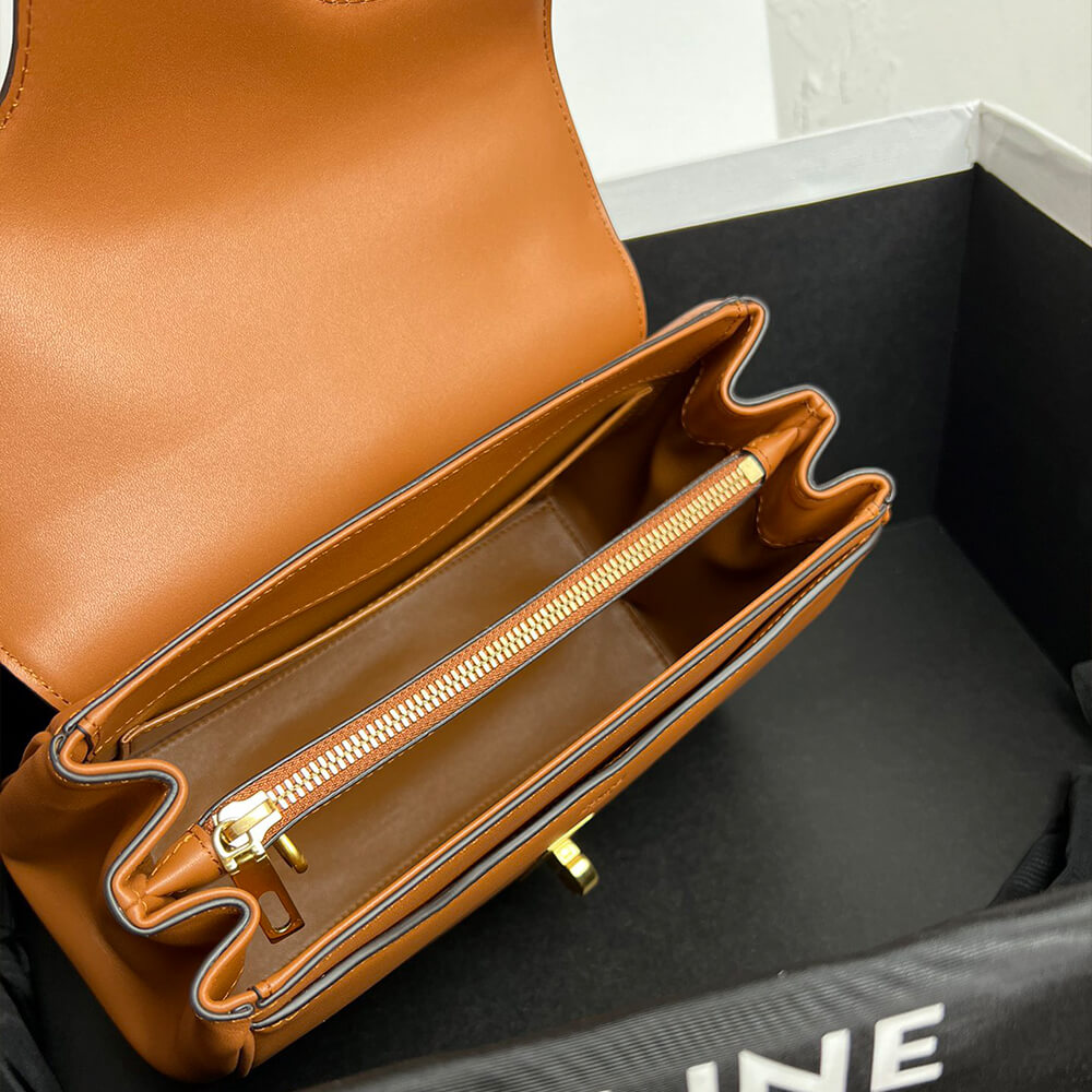 Ce**e small 16 bag in satinated calfskin(high-end grade)