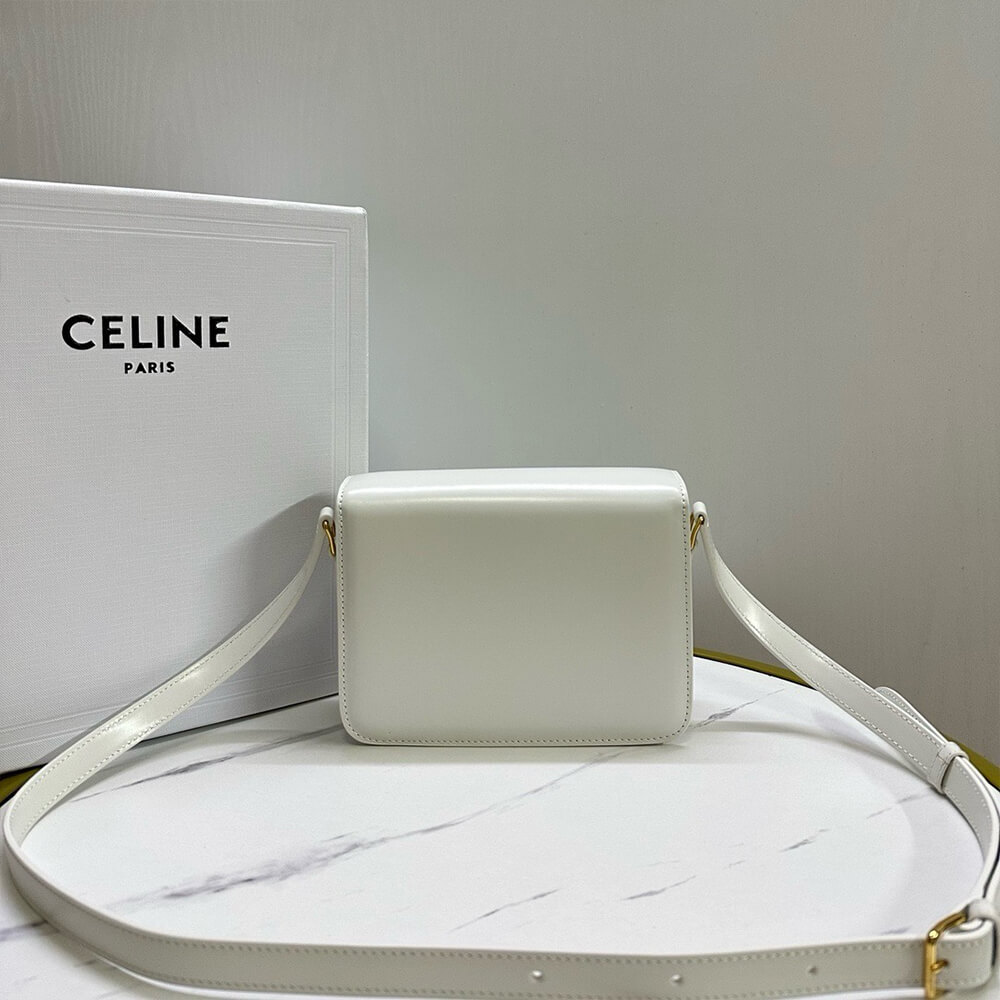 Teen Triomphe Bag in shiny calfskin