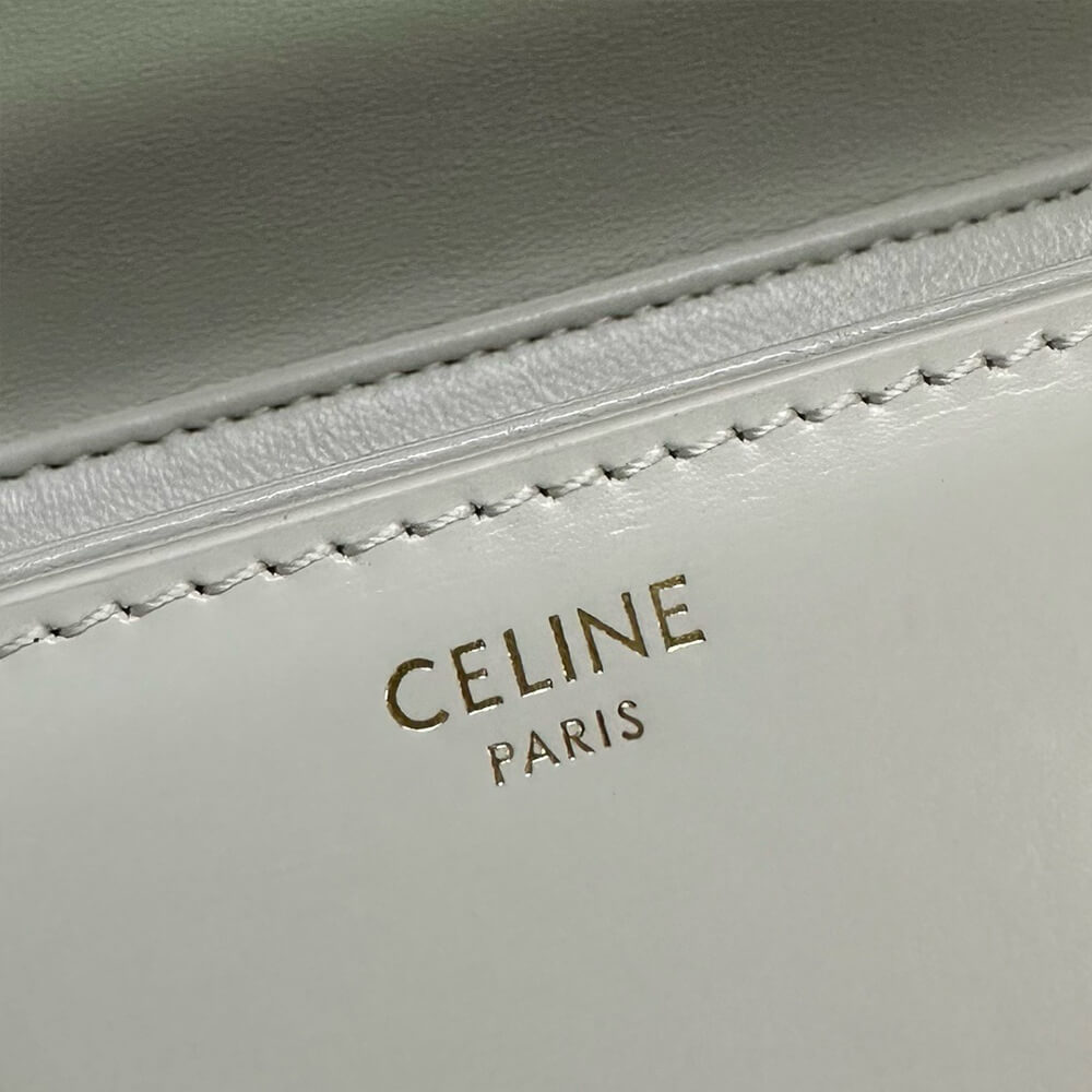 Teen Triomphe Bag in shiny calfskin