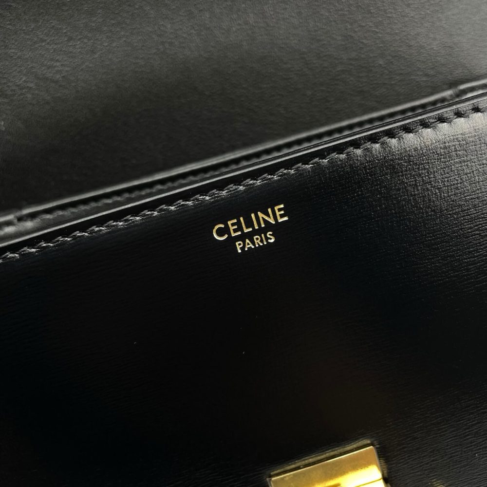 Teen Triomphe Bag in shiny calfskin