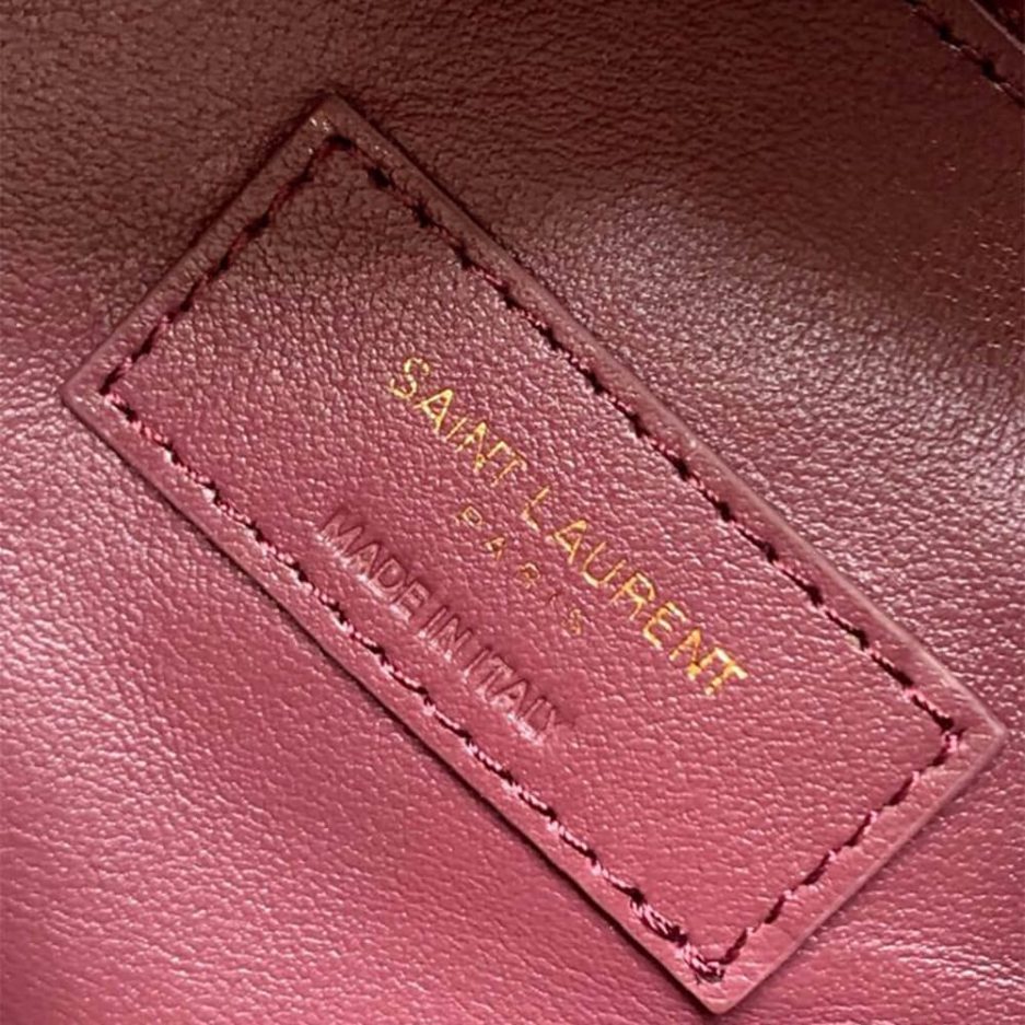 ysl le 5 À 7 S*pple small in grained leather