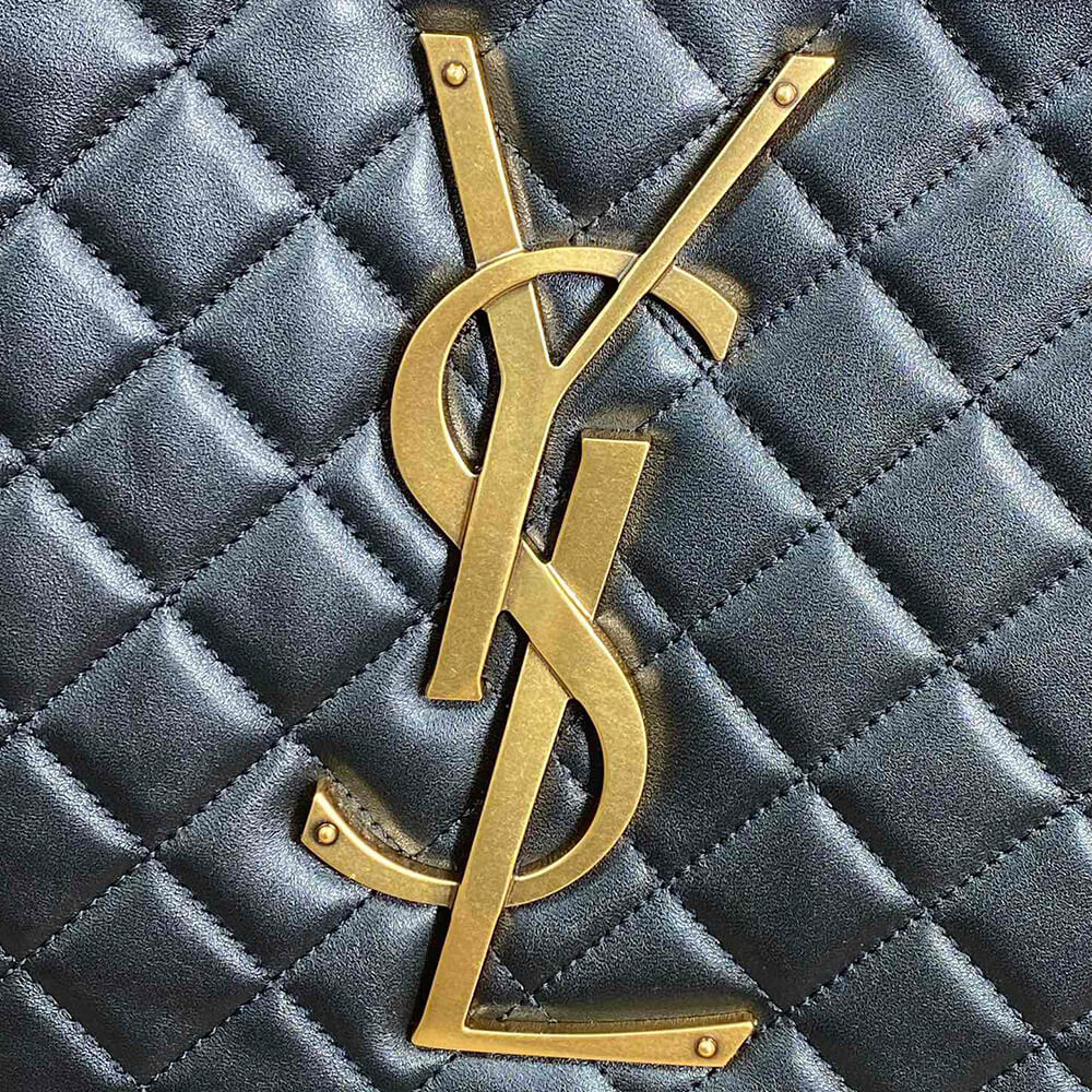 YSL ICARE MAXI SHOPPING BAG IN QUILTED LAMBSKIN