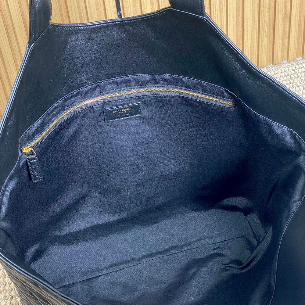 YSL ICARE MAXI SHOPPING BAG IN QUILTED LAMBSKIN