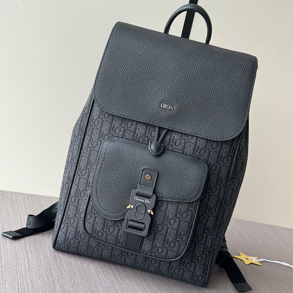 D*or saddle backpack with flap