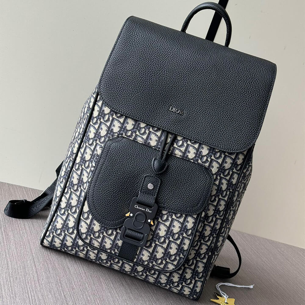 D*or saddle backpack with flap
